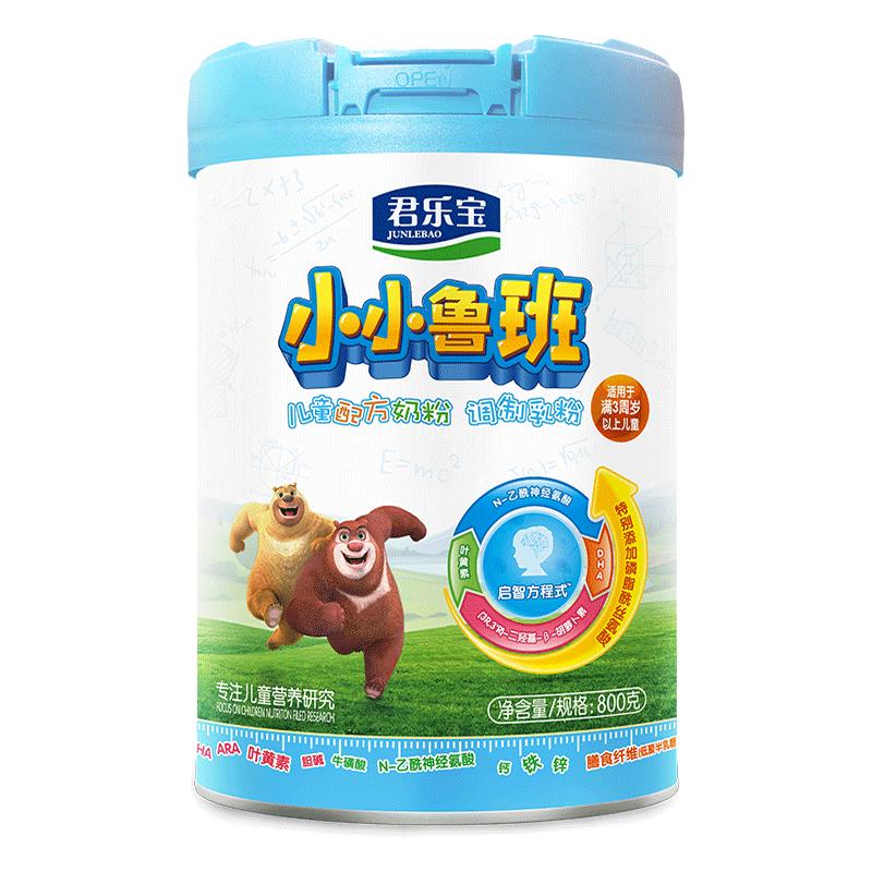 君乐宝小小鲁班奶粉4段800g