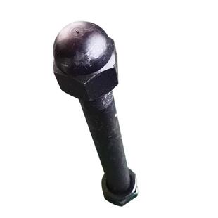 挖机破碎锤夹板螺丝炮头侧板螺栓68/100/53锤 炮头螺帽破碎锤配件