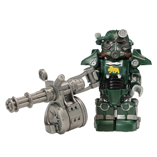 第三方辐射4动力装甲T45机甲战争机器人积木人仔拼装玩具手办周边