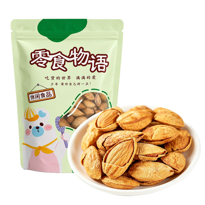 新货巴旦木酥脆年货坚果零食袋装