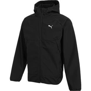 滔搏puma彪马男子Jacquard Fleece百搭运动健身夹克外套69354401