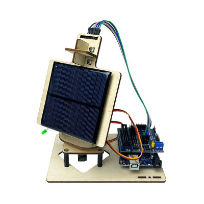 Arduino uno太阳能追光编程套件 太阳能转电能 支持图形化编程