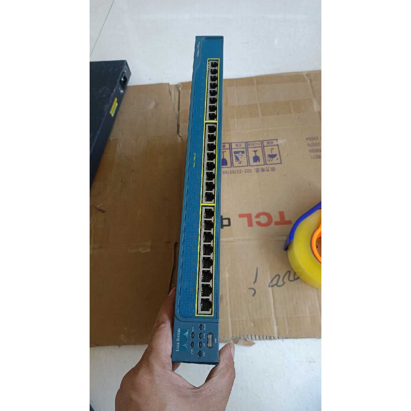 议价思科WS-C2950-24 24口交换机 所有端口完好 成色