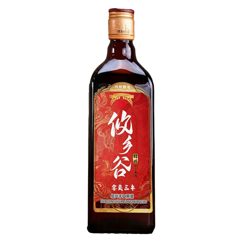 攸乡谷黄酒绍兴窖藏三年500ml*6