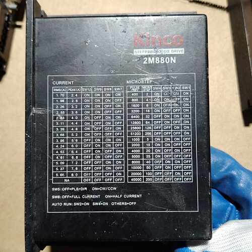 溢价-Kinco步进驱动器2M880N，件，