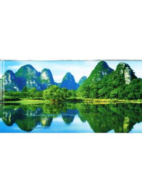 桂林山水风景画客厅沙发