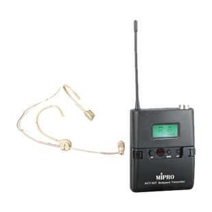 MIPRO咪宝ACT32T/53HN单指向性头戴无线麦克风无线扩音器专用话筒