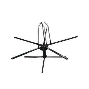 6375PE盘管放管器地暖管支架双轴承大管架子四支撑五支撑加厚加固