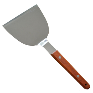 不锈钢锅铲子铁板烧铲扒铲料理铲炒饭炒面日式料理铲煎铲小号大号