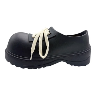 2026春季新款厚底增高情侣大头鞋男女穆勒拖鞋外穿一脚蹬德比鞋潮