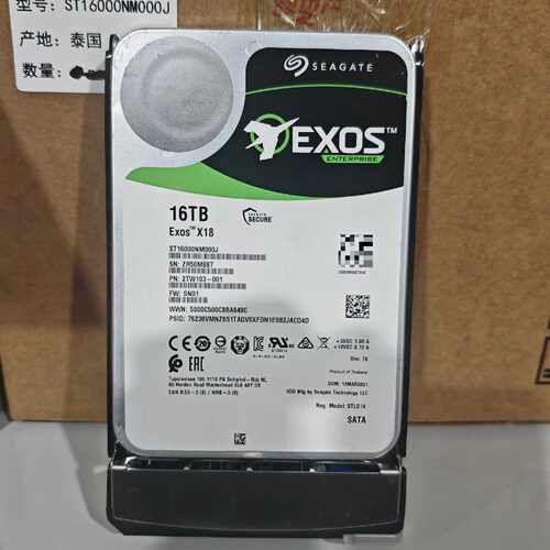 【议价】希捷16T银河企业级硬盘ST16000NM000J