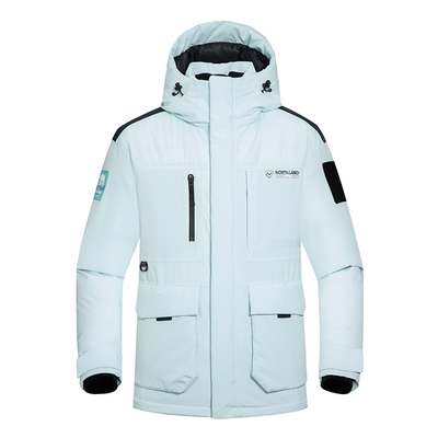 诺诗兰男女鹅绒羽绒服保暖防泼水