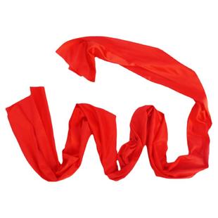 秧歌红绸带舞蹈绸子大红色绸布彩带飘带剪裁红布腰鼓腰带跳舞彩带