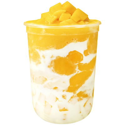 95口径U型奶茶杯子商用胖胖杯