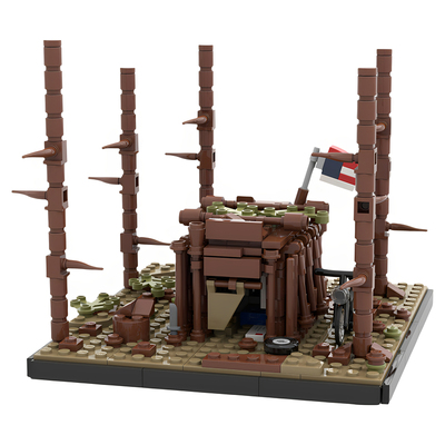 MOC-89218小颗粒城堡益智积木