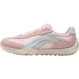 白鹿同款李宁菲林心流丨休闲鞋男女春夏复古德训轻便薄底鞋运动鞋