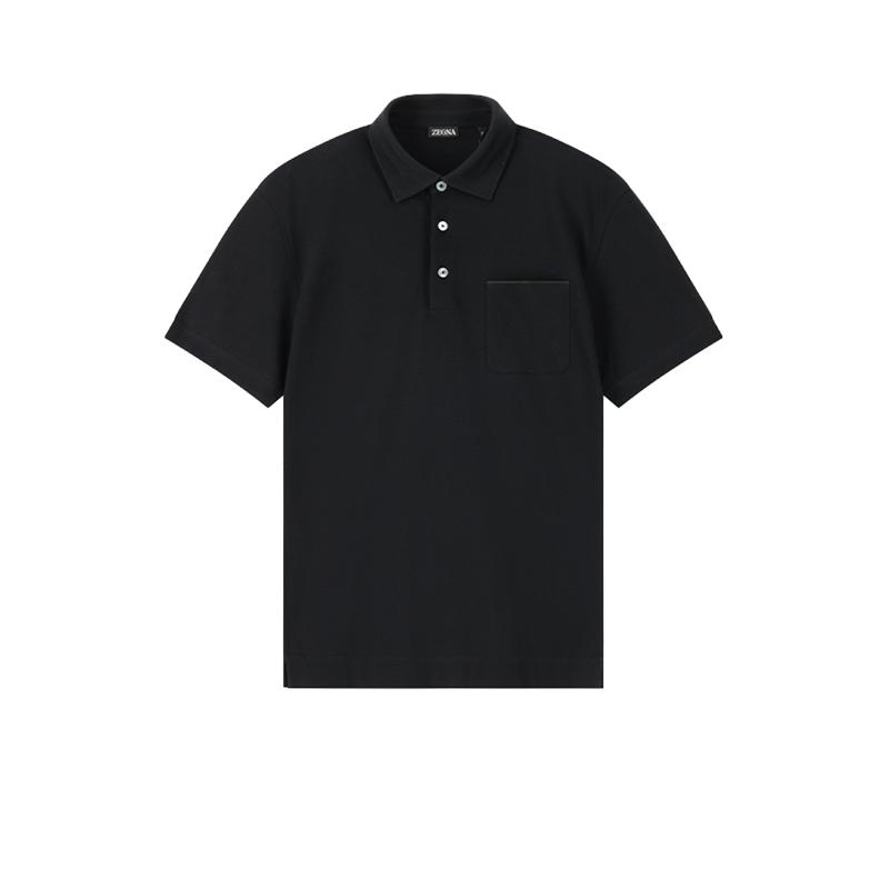 Zegna/杰尼亚男士短袖POLO衫