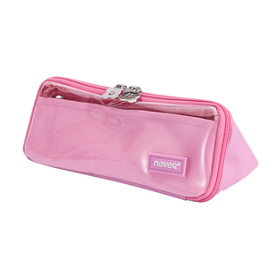 never果冻屋笔袋2025新款透明高颜值ins风简约原创小众不撞款痛笔袋初高中女生男生小学生超火文具盒