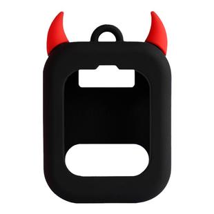 通用儿童电话手表挂脖子套小天才硅胶挂绳华为米兔保护套360小寻咪咪兔挂套小米阿巴町读书郎手表壳吊坠配件