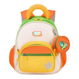 COOLBABY书包幼儿园女孩3-6岁宝宝卡通可爱双肩包男童外出小背包