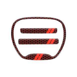 适用于道奇挑战者方向盘装饰贴改装件车标贴运动风内饰地狱猫配件