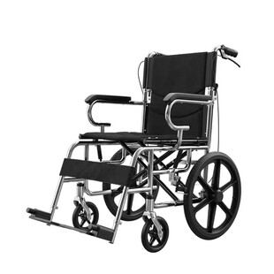 森立小轮椅车轻便折叠老人专用便携国家老年人补贴瘫痪残疾可手推