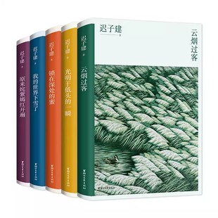 迟子建散文典藏（全5册）正版书籍 我的世界下雪了 朋友们来看雪吧 茅盾文学奖得主迟子建散文自选集初中学生读本小说