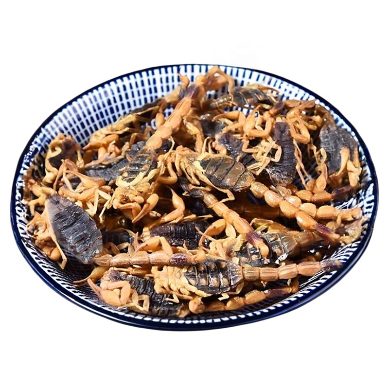 中药材蝎子干全蝎正宗清水包邮