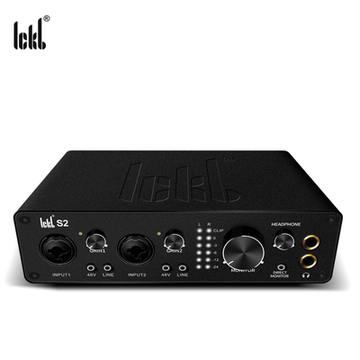 唱歌直播电脑声卡机架精调效果