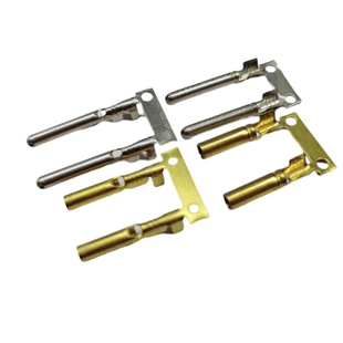 1.0/1.5/1.9/2.0/2.35铜管端子航空防水插头插针圆孔接头公母对接