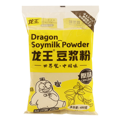 龙王豆浆粉早餐冲饮速溶豆奶粉