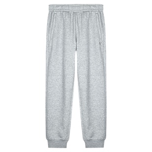 乔丹运动裤男裤秋冬季新款官方正品针织加绒保暖卫裤束脚休闲长裤