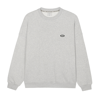 GWIT 冬季重磅美式休闲保暖打底衫上衣套头衫加绒加厚圆领卫衣男