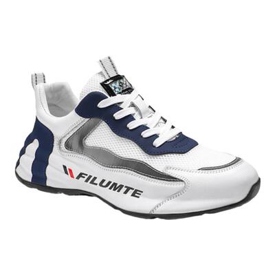 FILUMTE/斐仑特品牌正品男鞋夏季透气网面男士休闲运动鞋男款真皮