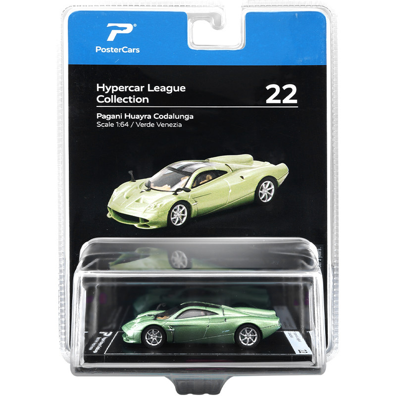 【现货】PosterCars PC1:64保时捷兰博基尼布加迪合金汽车模型