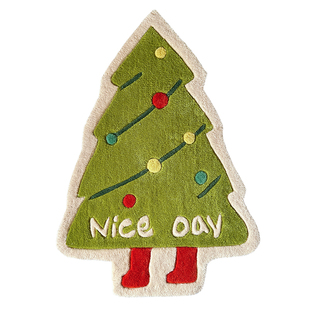 要有光“圣诞”系列原创插画手工剪花可上墙挂毯地毯坐垫墙面装饰