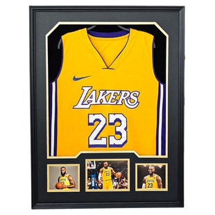 前开合无损球衣框装裱相框足球篮球比赛服装收藏纪念展示画框挂墙