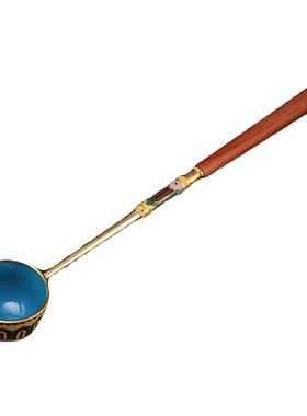 寺院浴佛节太子佛沐浴淋水铜勺子