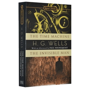华研原版 时间机器 隐身人 英文原版 The Time Machine Invisible Man 进口书籍 英文版科幻小说