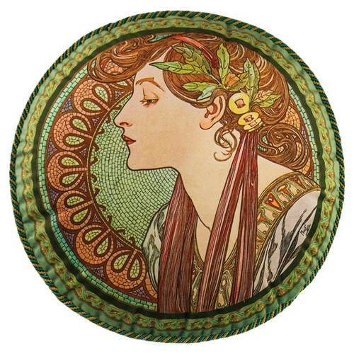 范居态度穆色美式欧式床头靠垫沙发靠枕抱枕枕头套子腰枕圆枕枕套