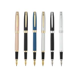 pimio毕加索717钢笔学生专用练字笔书法笔0.38暗尖可换墨囊钢笔0.5铱金明尖商务办公签字笔美工笔礼盒装刻字