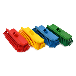 食安库墙角地刷 食品级刷地刷子长柄硬毛刮水神器 耐高温车间专用