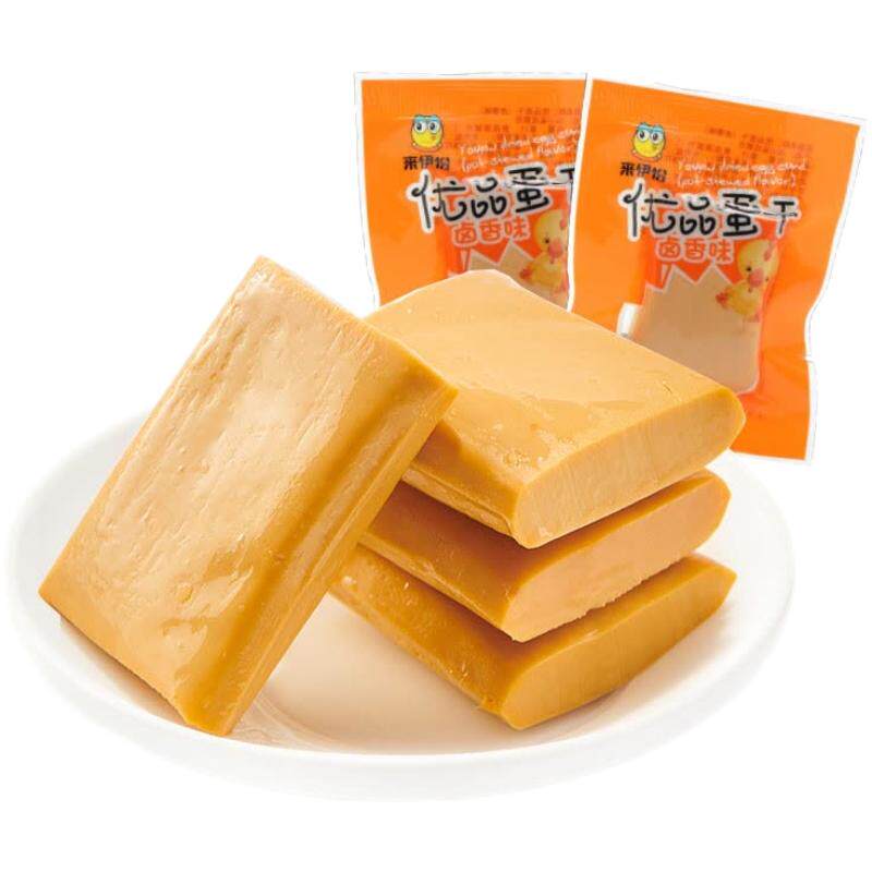 来伊份优品蛋干500g卤香味素食品