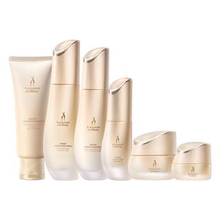 袋鼠妈妈小麦护肤品套装专用补水化妆品水乳面霜官方正品