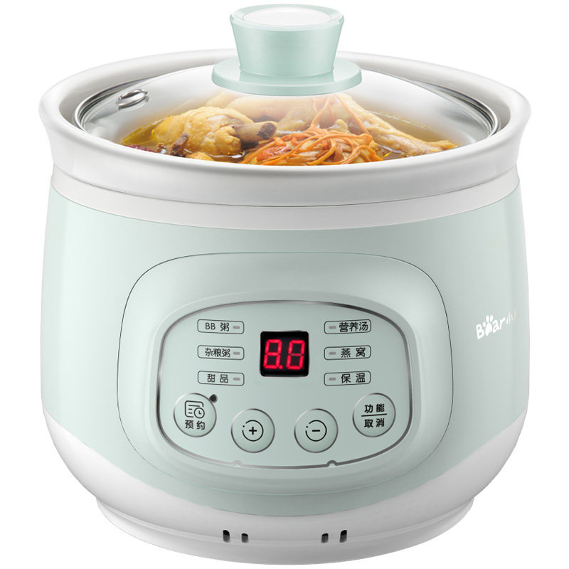 Bear/小熊 DDG-D10J2电炖锅宝宝煮粥熬粥全自动婴儿辅食煲汤神器