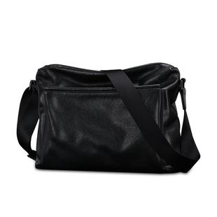 真皮包背包斜挎包男士包包大容量单肩包通勤斜跨休闲邮差包牛皮包