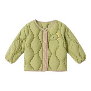 嘟嘟家宝宝轻薄羽绒服冬款儿童卡通加厚外套深冬男童保暖上衣冬装