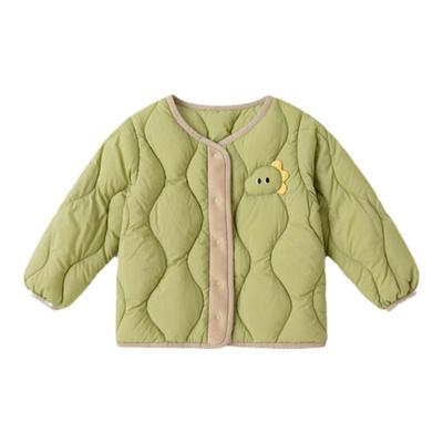 嘟嘟家宝宝轻薄羽绒服冬款儿童卡通加厚外套深冬男童保暖上衣冬装