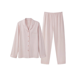 三枪睡衣女秋冬新款华绒长袖双面绒厚家居服情侣柔软家居套可外穿