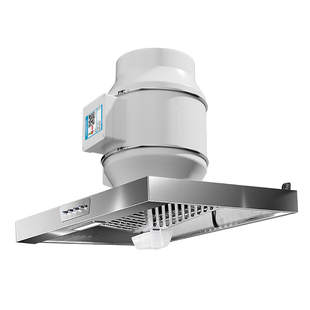 出租屋大吸力排油烟厨房吸油烟换气扇厨房家用管道风机油烟排风扇